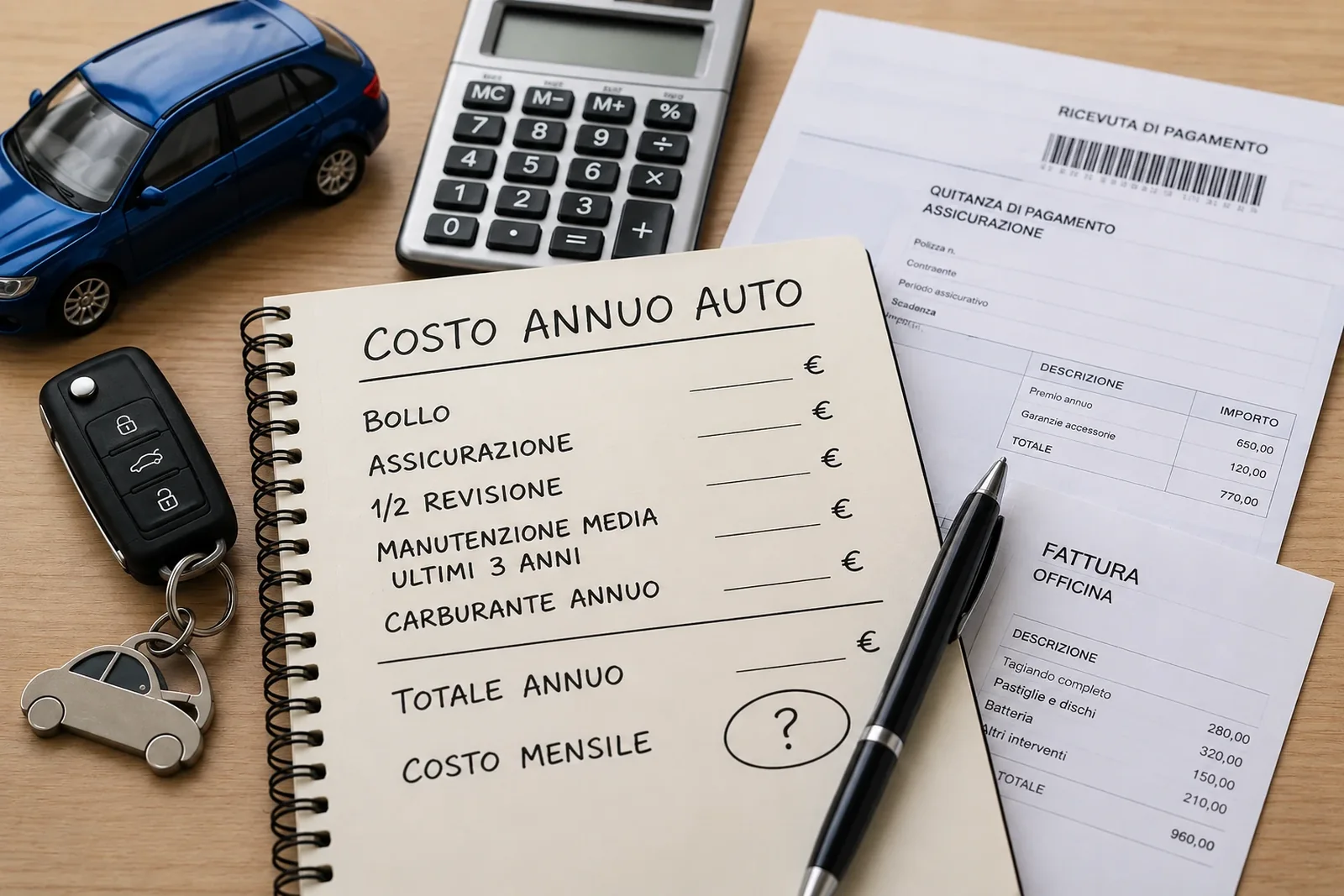 Quanto costa tenere un'auto: il conto che nessuno fa